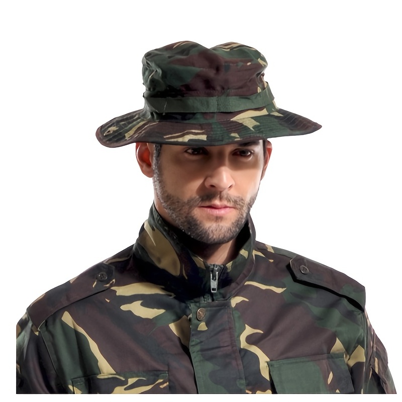 Tactical Jungle Cover Hat Hat Outdoor Fisherman Hat 90 - Temu