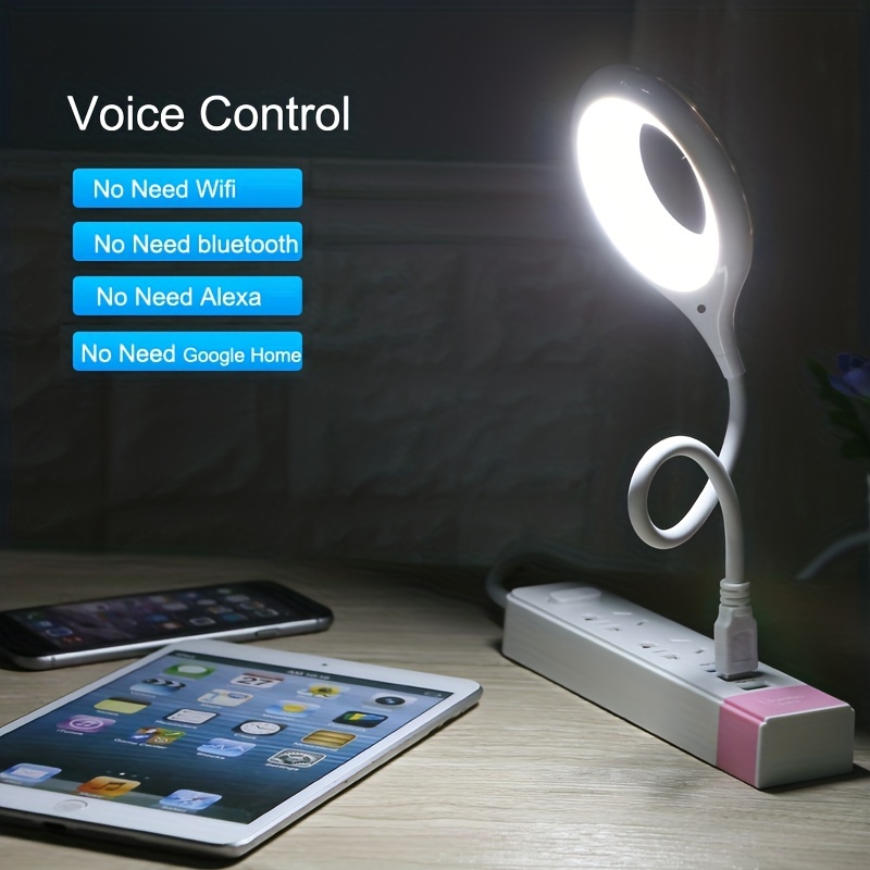 Luz LED de control de voz inteligente USB LK-50.