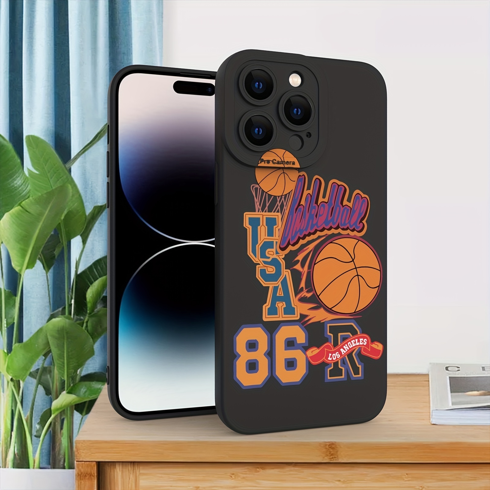 Basketball Basket Picture Luxury Transparent Phone Case For Iphone 15 Pro  Max/ultra/iphone 15/iphone 15 Pro /iphone 15plus - Temu Israel