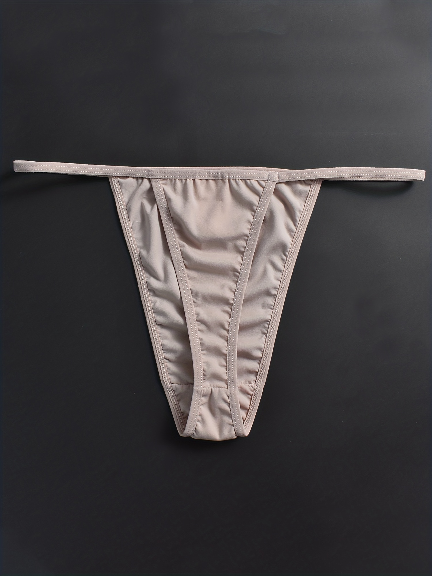 Plus Size Basic Thong Set Women's Plus Plain G string - Temu Canada