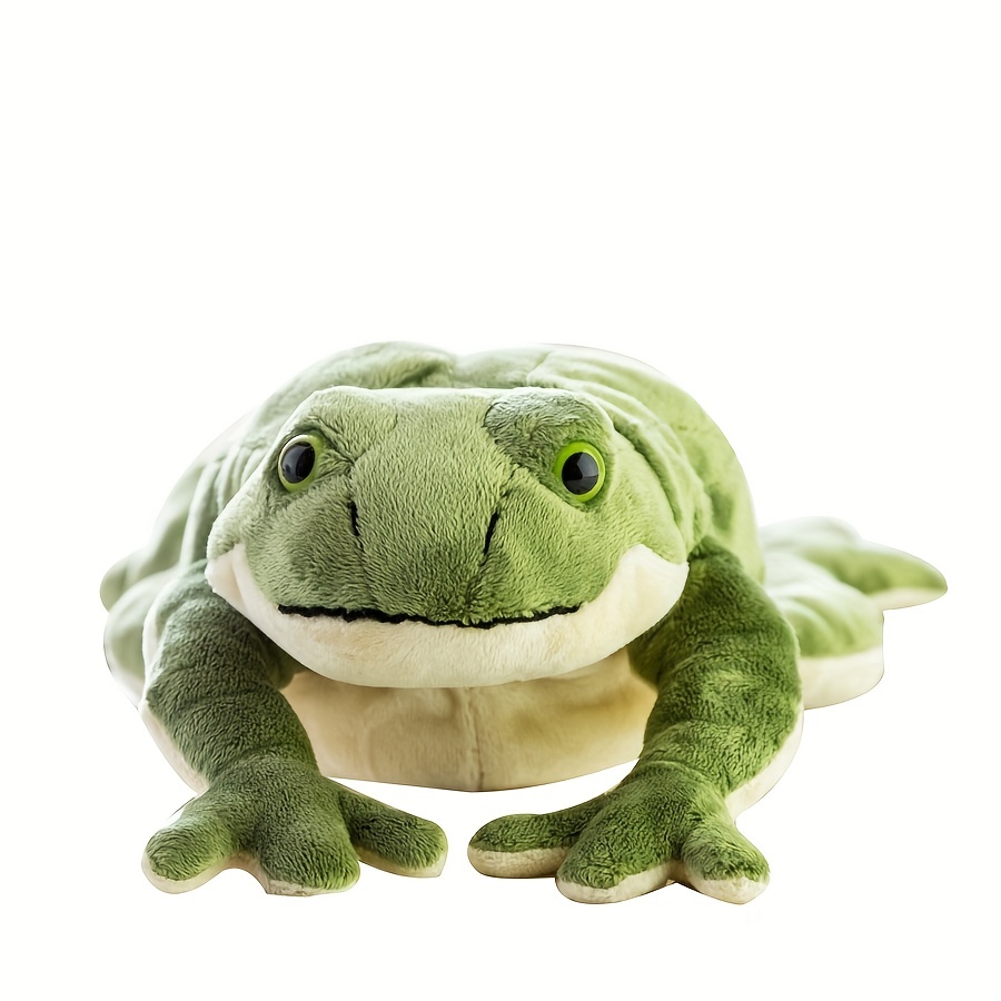 Giant Plush Frog Stuffed Animal - The Perfect Holiday Gift for Kids!