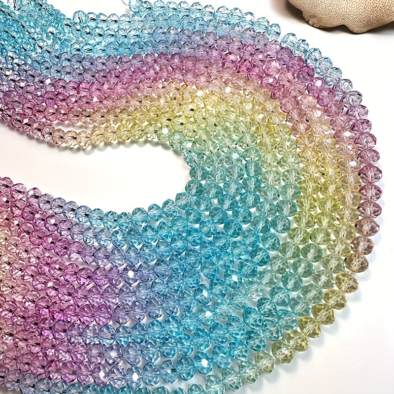 wood Grain + SHIMMER rainbow foil clear resin Beads, round cutout