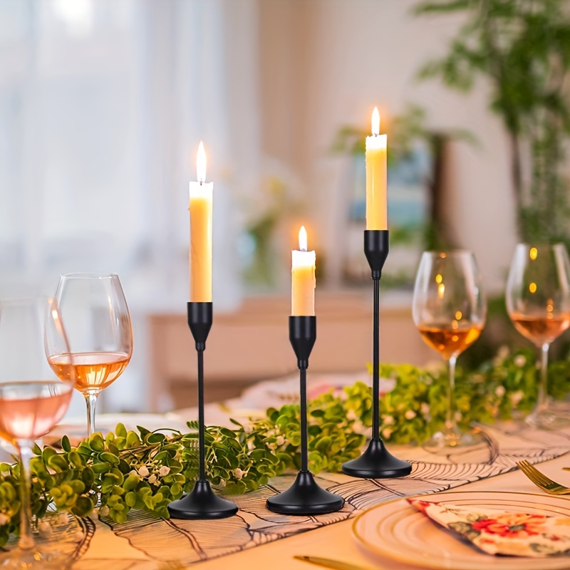 1pc Golden Candlestick Holder Candelabra Taper Candle Holders For Wedding  Centerpiece 3 5 Arms Candle Stick Stands For Candlelight Dinner Table  Christmas Mantel Festivals, High-quality & Affordable