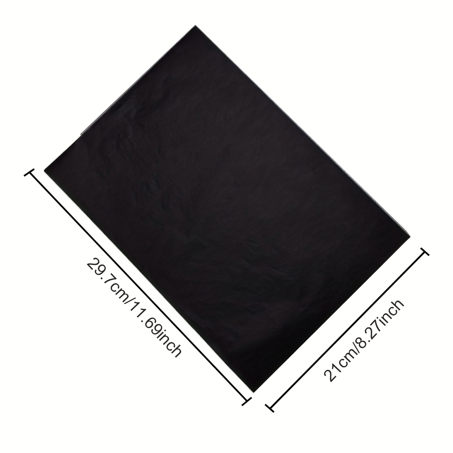 100pcs A4 Carbon Paper Paintings Tracing Copy Carbon Paper DIY Transfer  Tracing Painting Sheets Black Blue School Tools - AliExpress