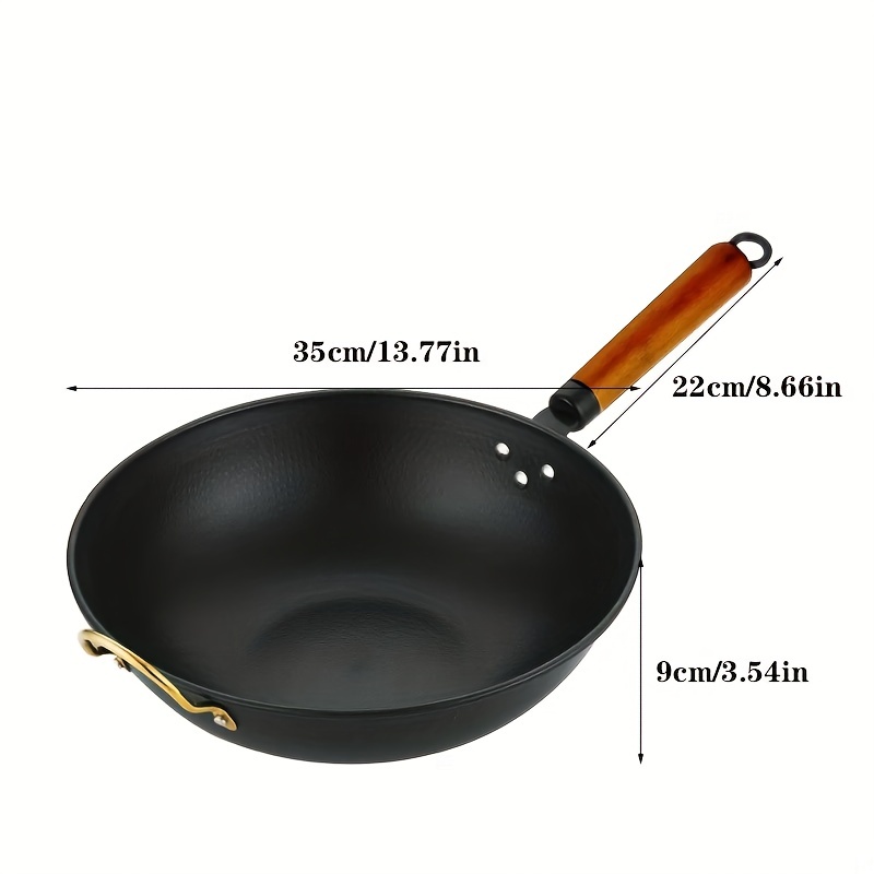 Carbon steel wok Pots and pans set Non stick pan No coating cookware 316 Stainless  steel Frying pan gas induction cooker general - AliExpress