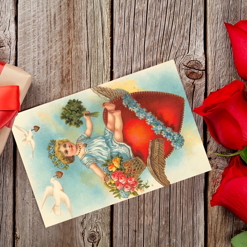 How to Make Victorian Valentine's Day Cards: Vintage Paper