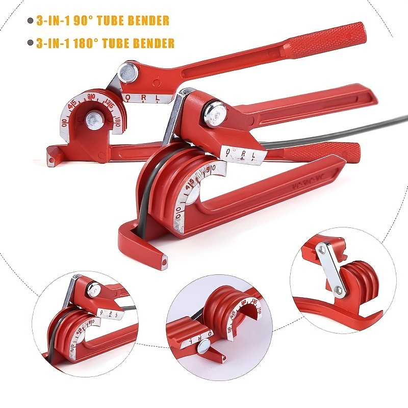 Air Conditioning Tube Elbow Three-slot Bending Machine Manual Pipe
