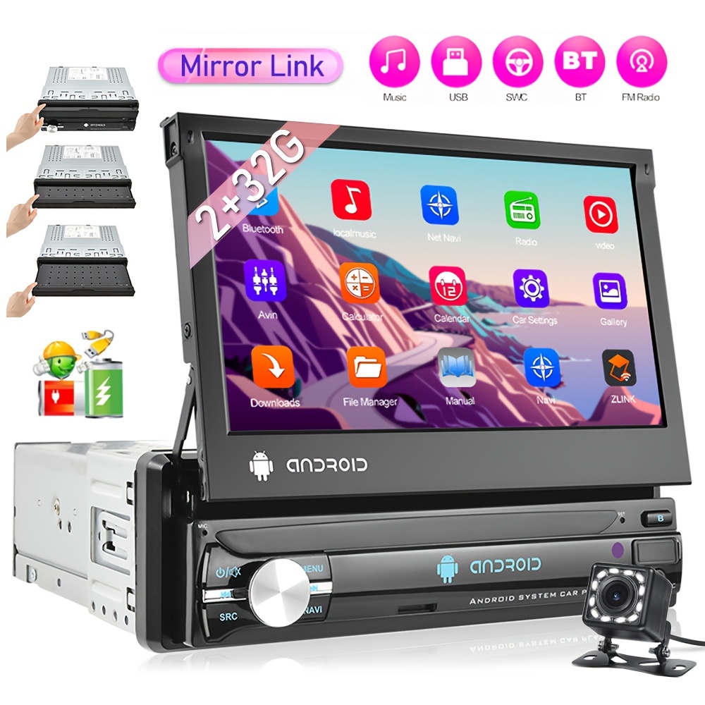 1din Auto Radio Android Mp5 Multimedia Player 1 Din Car Stereo