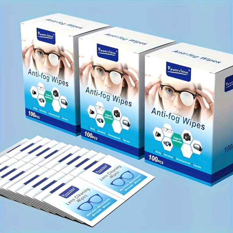 Anti fog Lens Wipes Pre moistened Eye Glass Cleaner Wipes - Temu