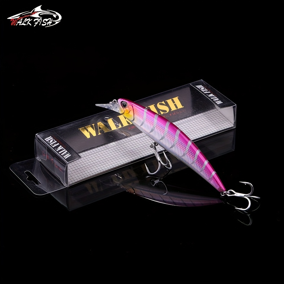 Mini Minnow Fishing Lures Catch Fish Hard Artificial Bait 12 - Temu