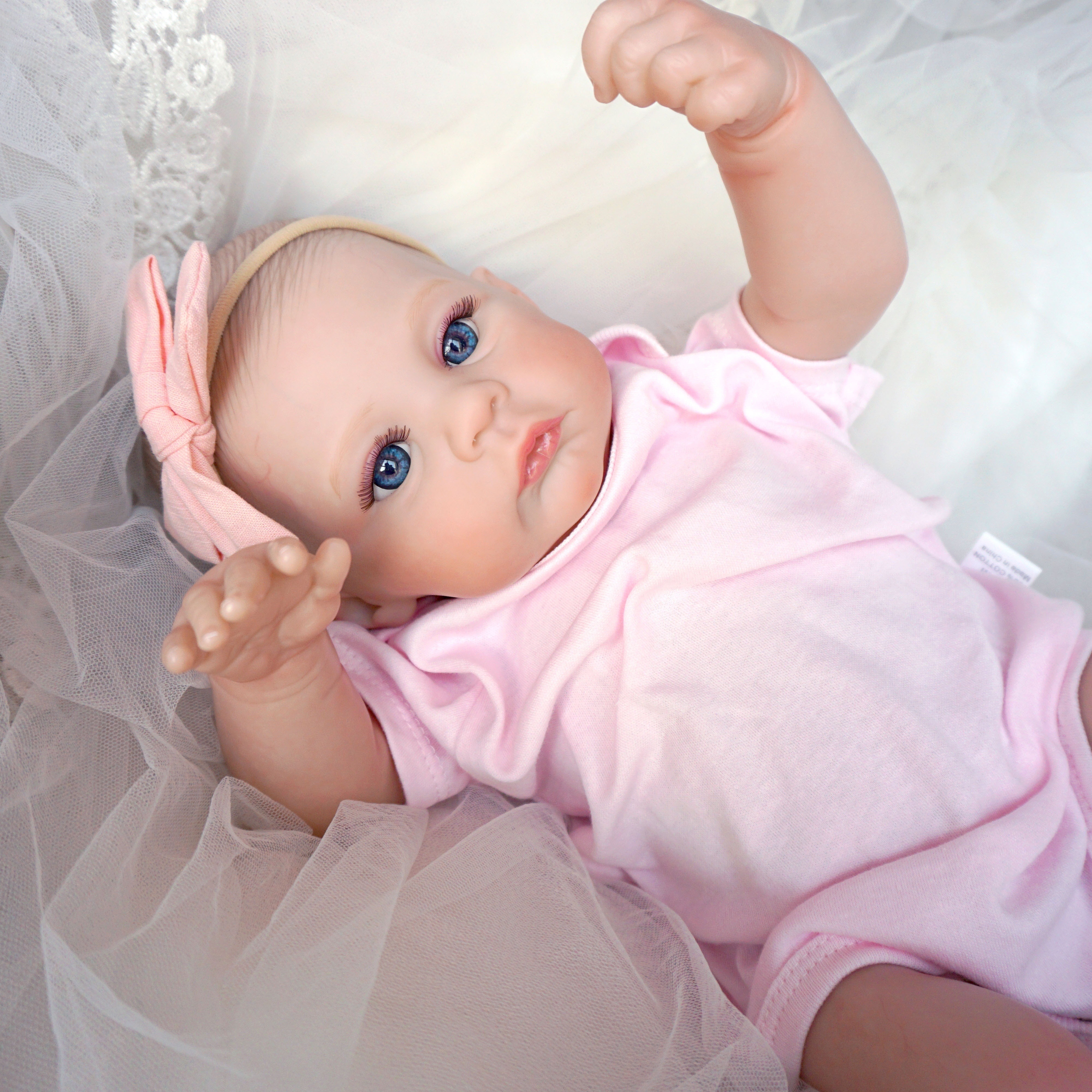 Reborn Baby Dolls 20inch Full Silicone Real Body Doll Newborn Handmade Kids  Gift