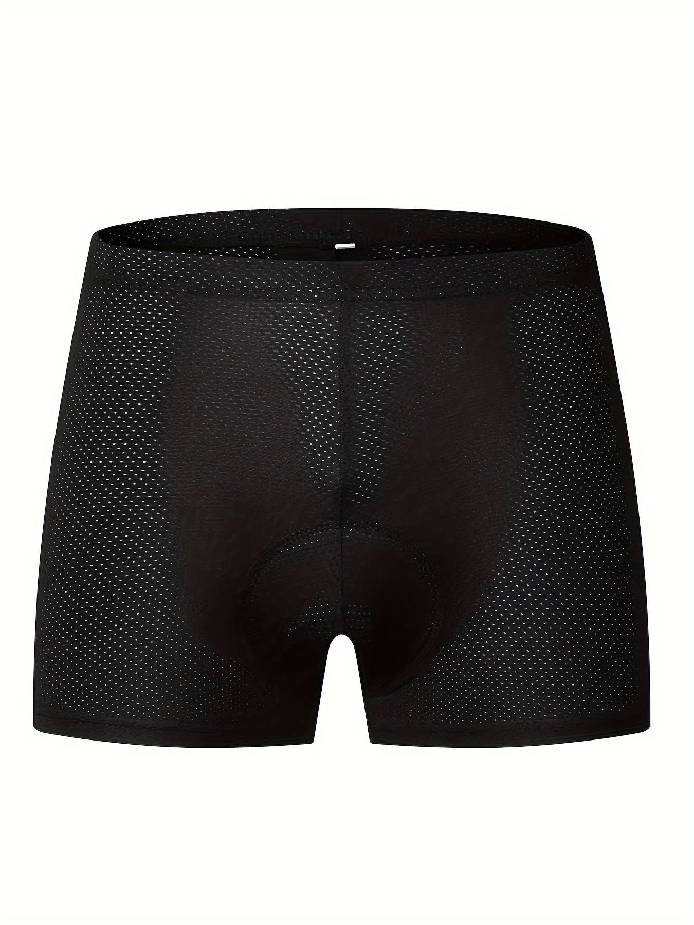 Men's Trendy 3d Padded Cycling Shorts Active Mid Stretch - Temu