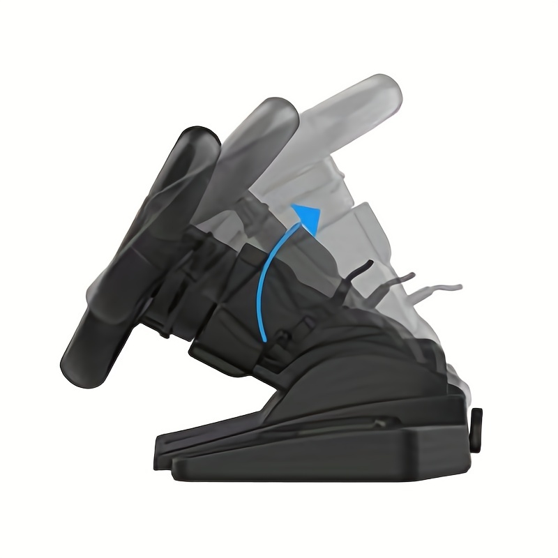 Volante de Jogo, Giratório 180 ° Feedback de Vibração Real Programável USB  Volante de Jogo de Corrida Com Pedal de Mola, Plug and Play para PS4, para