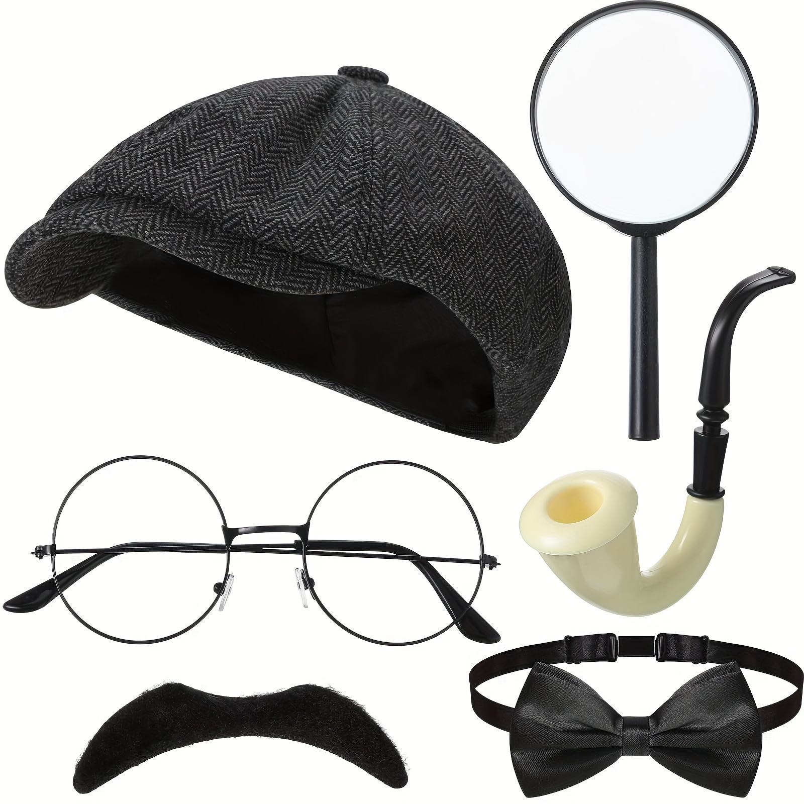 Detective / Spy Accessory Costume Kit