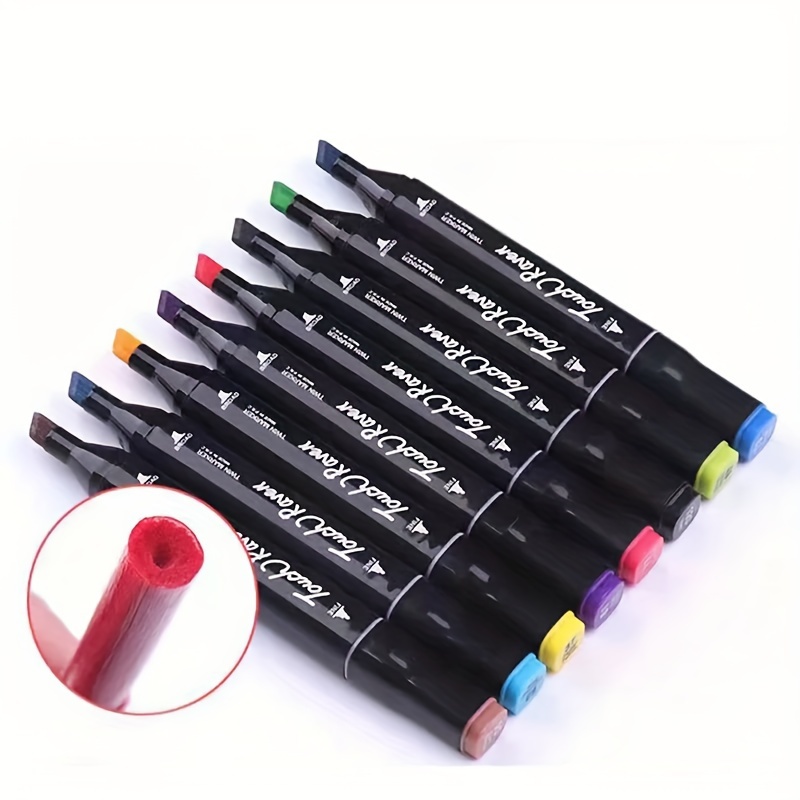 120/168/204/262 Color Double Headed Marker Pen Set Oily Tip Alcohol Based  Markers For Manga Drawing School Art Supplies