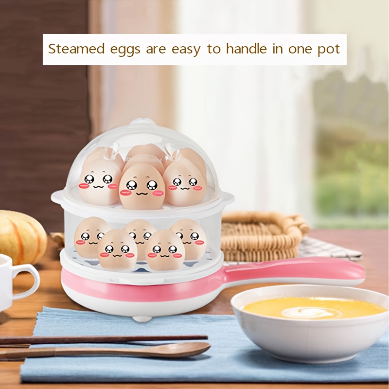 2 in 1 Multifunctional Steaming Device Frying Egg Boiling Roasting