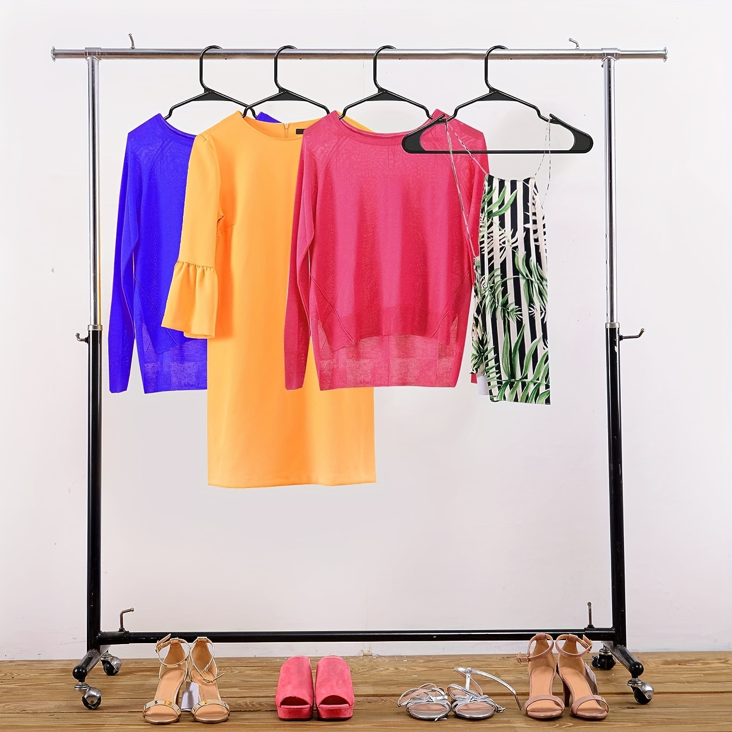 Plastic Hangers Are Suitable For Clothing Closets Coats And - Temu