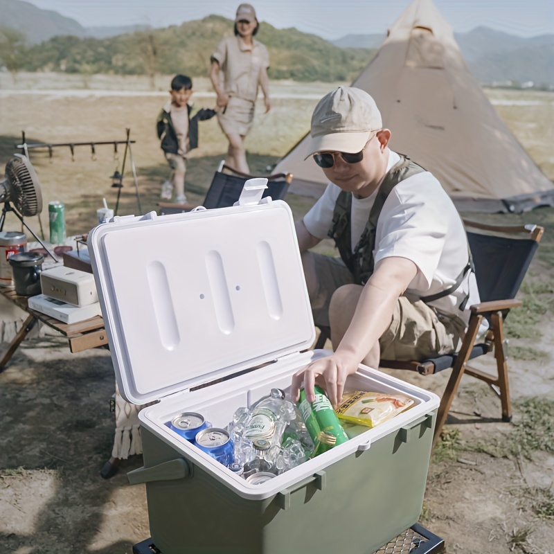 Outdoor Insulated Ice Cooler Box Food Beverages Beer Storage - Temu