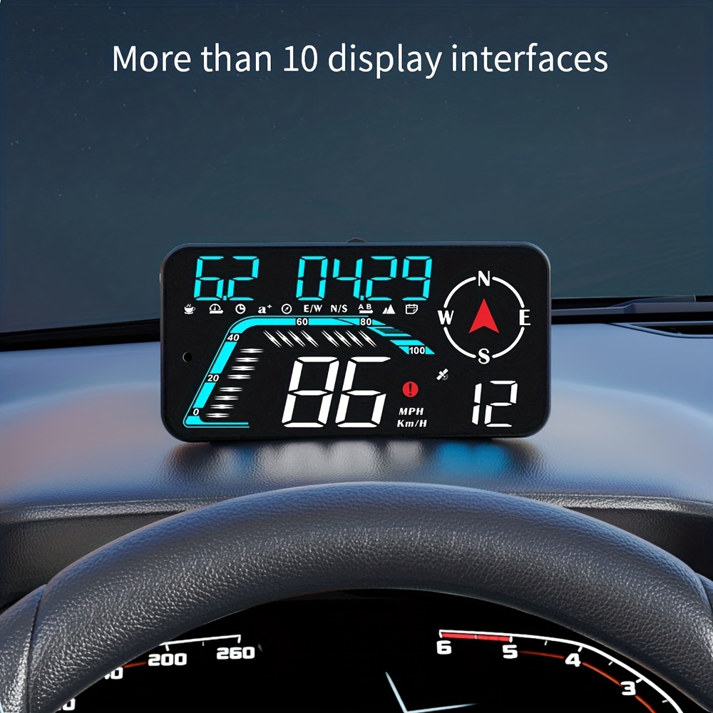 Universal Digital Speedometer GPS Car HUD Head Up Display MPH