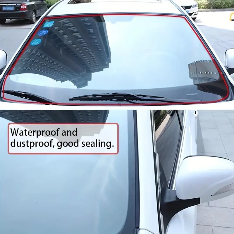 Car Seals Edge Sealing Strips Auto Roof Windshield Sealant - Temu