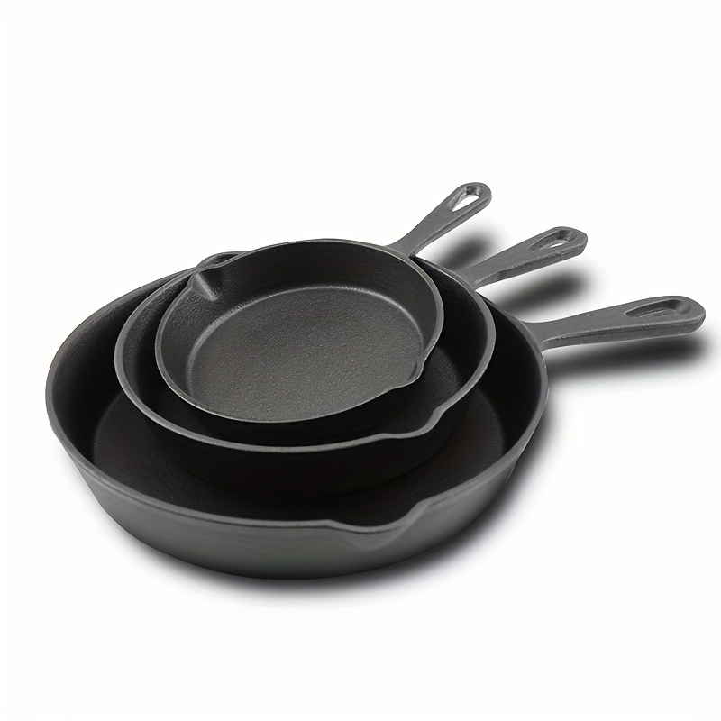 Cast Iron Frying Pan Non stick Pan Kitchen Frying Pan - Temu