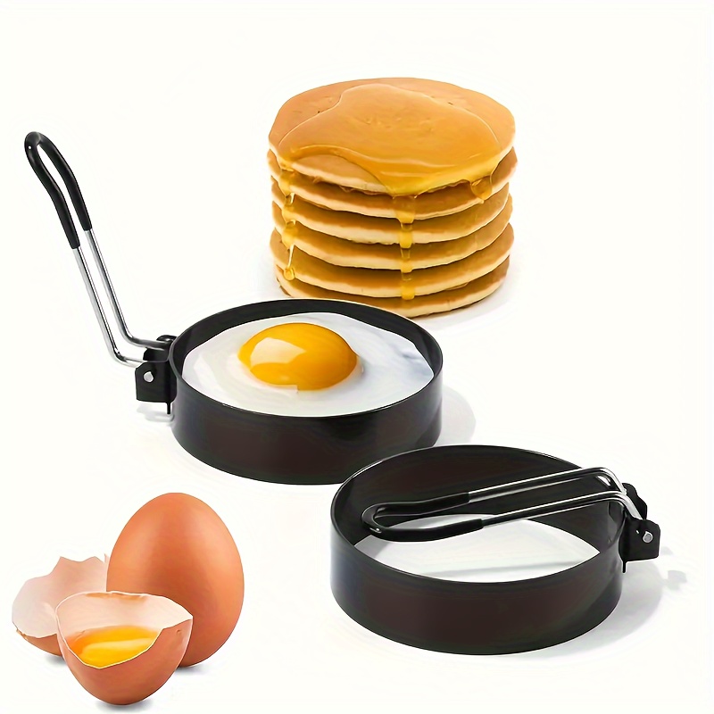 1pc Anello Pancake 'uovo Padella Antiaderente Pancake Stampo - Temu Italy