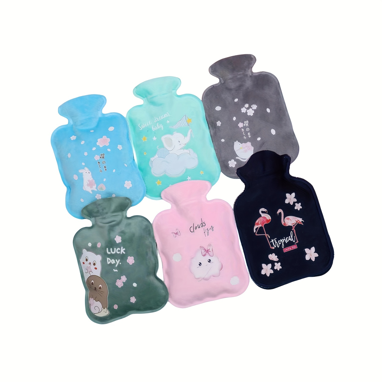 Hot Water Bag Hand Warmer For Kids Warm Water Bottle For Bed Hurt Relief Hot  Water Bag With Cute Dinosaur Design Soft Cover - AliExpress