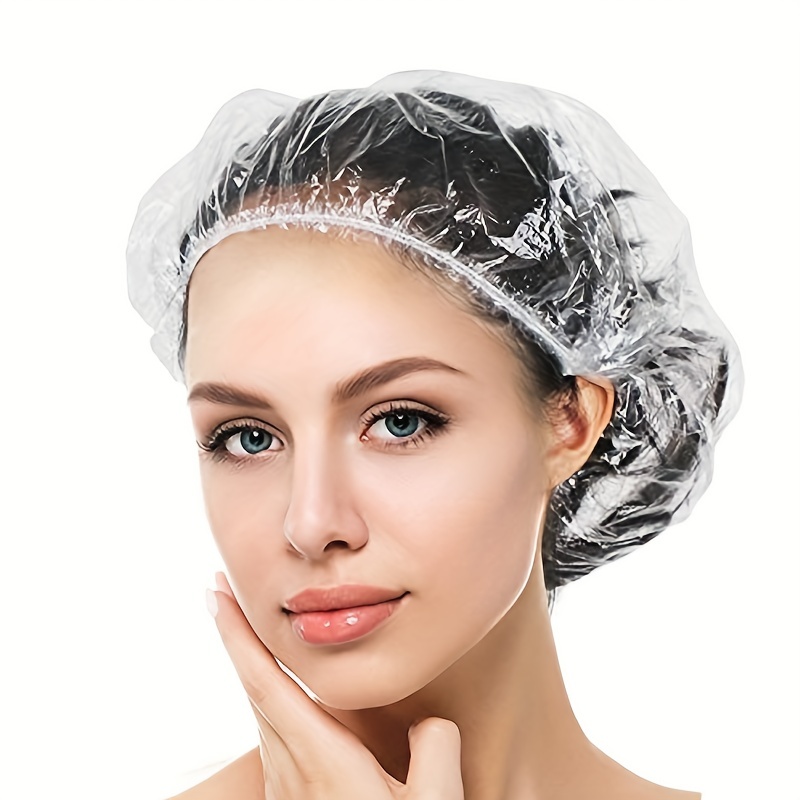 Bonnet de douche - Femme - Joli imprimé - Bonnet de Shower - Protection des  cheveux 