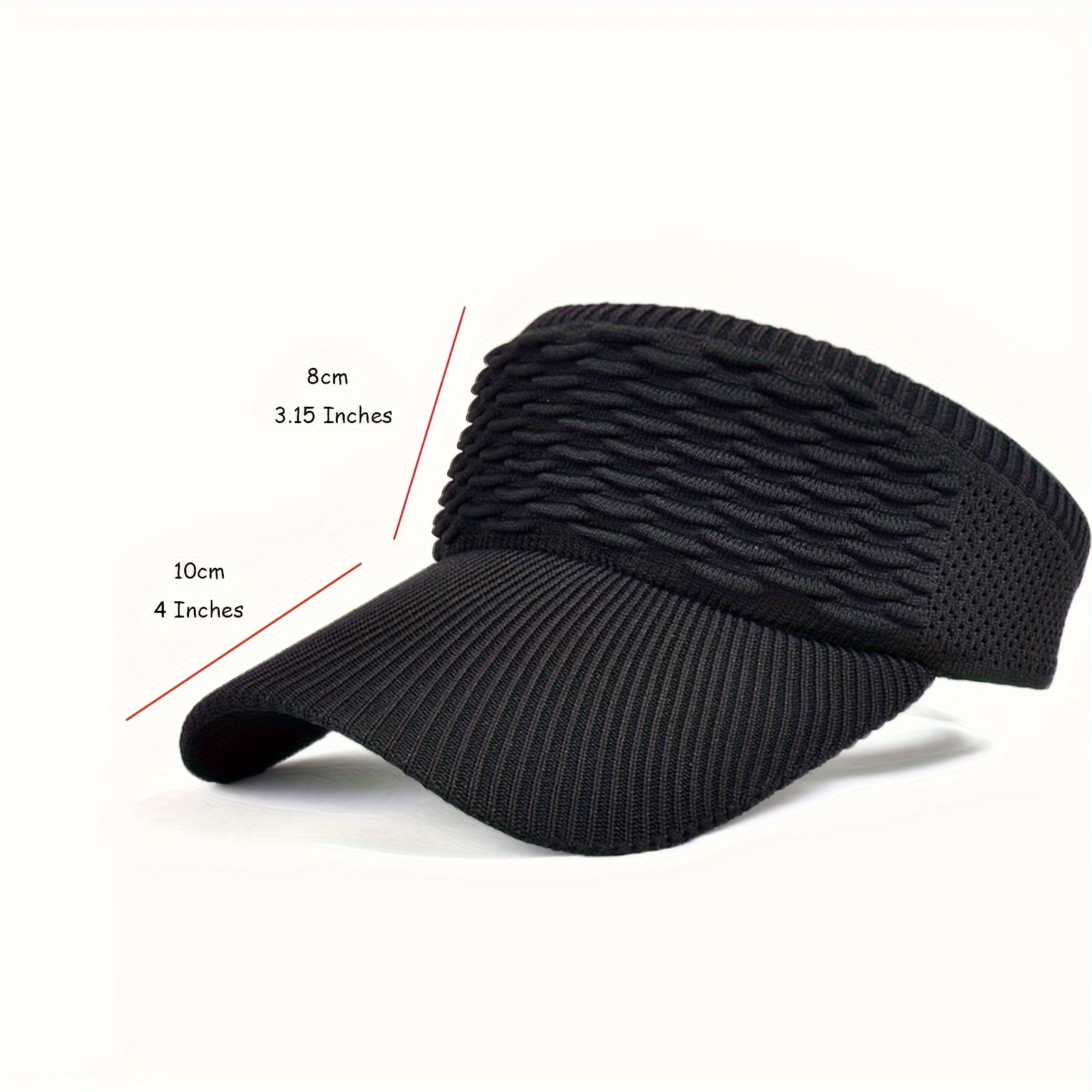 Mens Breathable Visor Hat Perfect For Outdoor Summer Adventures Fishing -  Jewelry & Accessories - Temu New Zealand