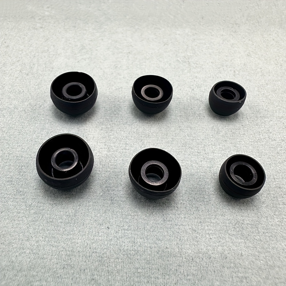 Universal Silicone Ear Tips For In-ear Headphones With An Inner Diameter Of 4.5mm To 5.5mm, In Multiple Colors, Providing Noise Reduction