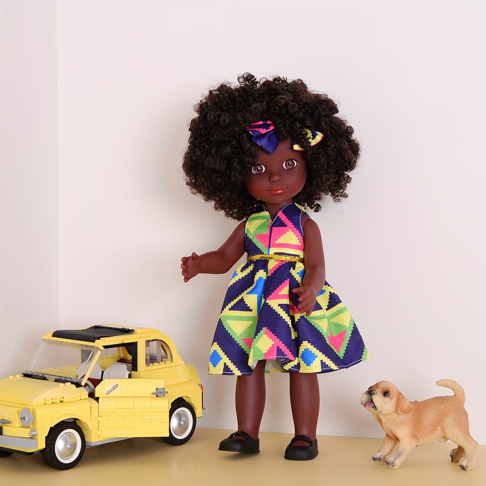 Afro natural hair doll  Natural hair doll, Black baby dolls, Pretty black  dolls