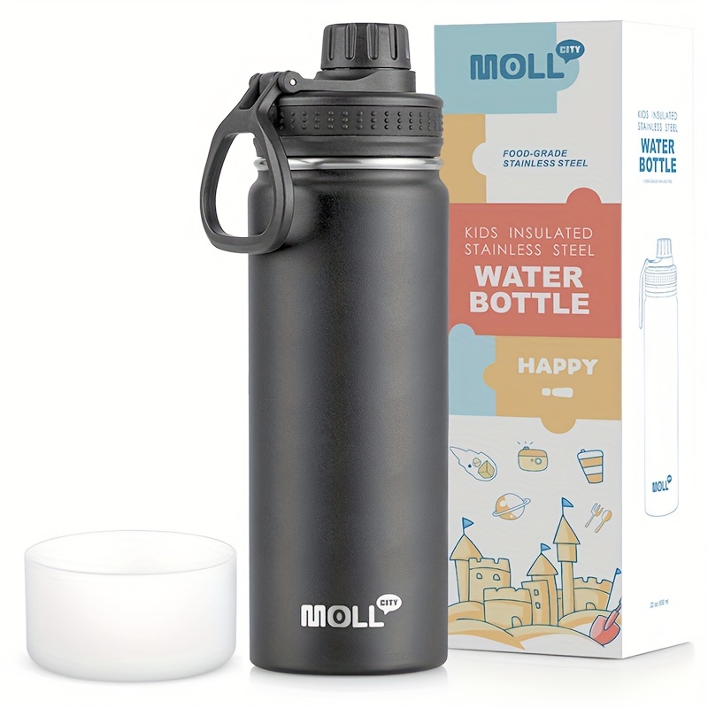 Double Wall Vacuum Insulated Stainless Steel Water Bottle Portable