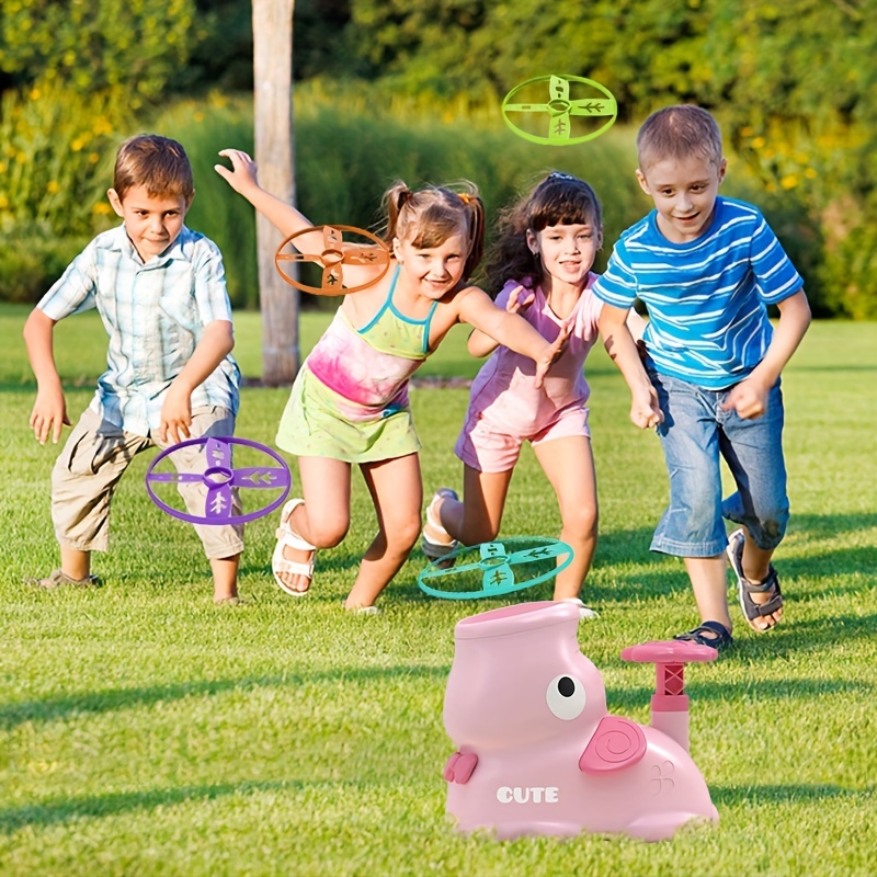 Juguetes al aire libre para niños de 4 a 8 años: elefante y mariposa.  Juguete de persecución para niños pequeños de 3, 4, 5, 6, 7 años, lanzador  de