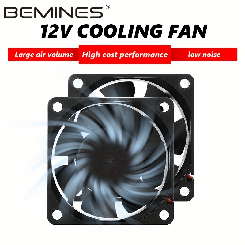 5v Car Fan Cooling Car Fan Dual Head Usb Car Fan 2 Speeds - Temu