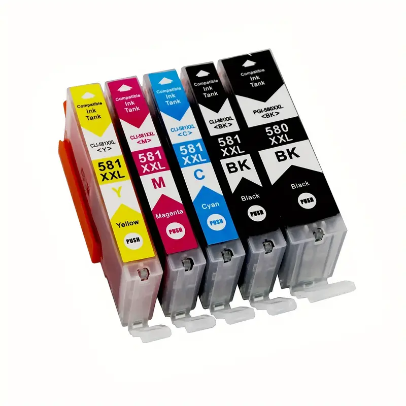 Compatible Ink Cartridge For 580 581 Pgi 580 Cli 581 - Temu