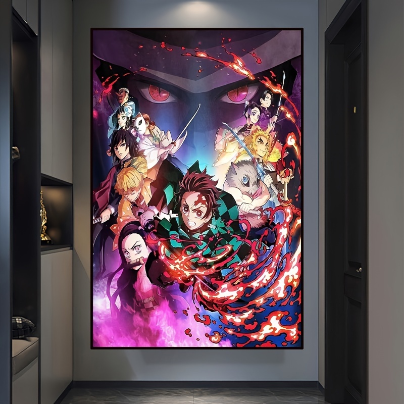 Diamond Painting Set For Adults Diy Demon Slayer Anime Diamond Art