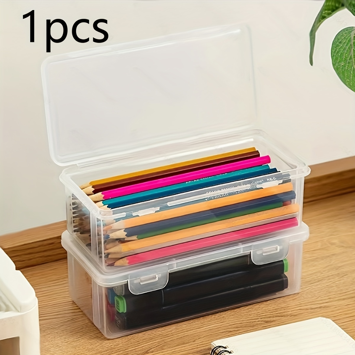 China Factory PVC Plastic Storage Pen Bags, Office & School Supplies,  Rectangle 200x80x35mm in bulk online 
