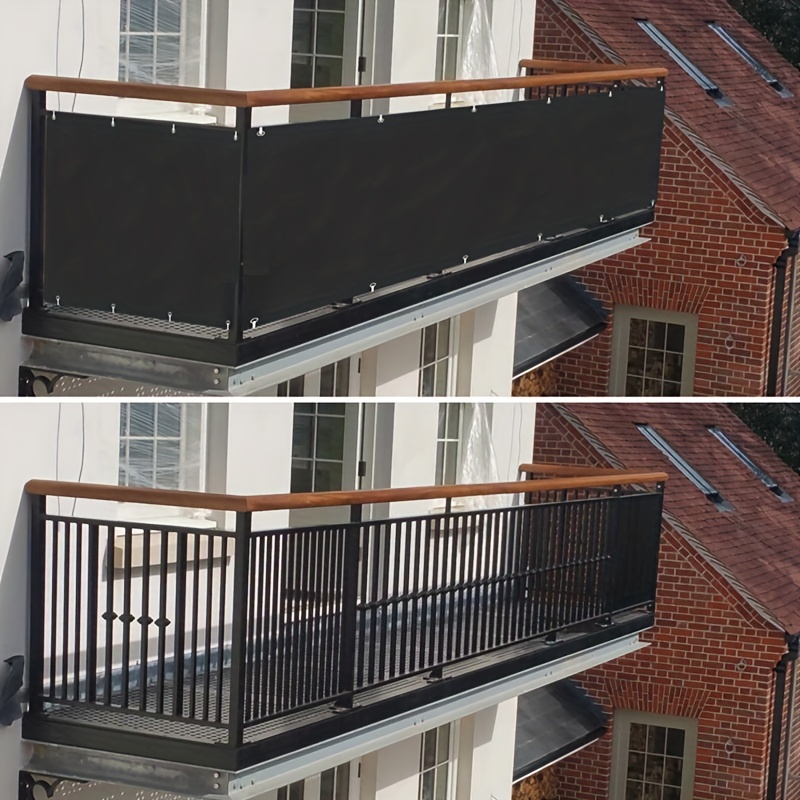 Filet de protection balcon : filet garde corps, brise vue balcon & brise  vent