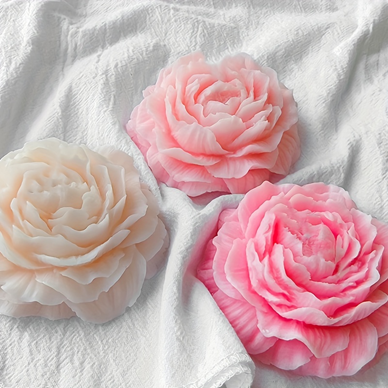 Soap Flower Molds Soap Making  Silicone Candle Mold Flowers - 3d