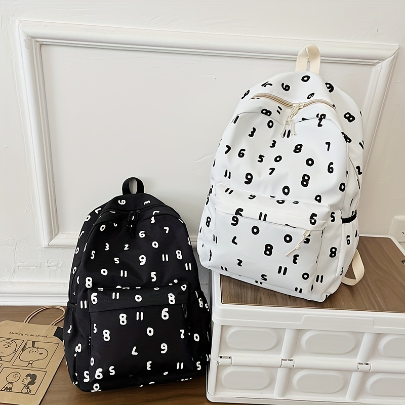 Mini Fashionable All-over Printed Backpack