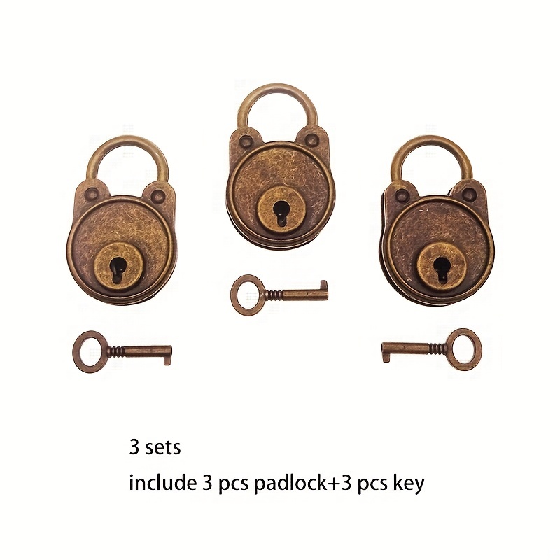 Vintage Lock and Key Set