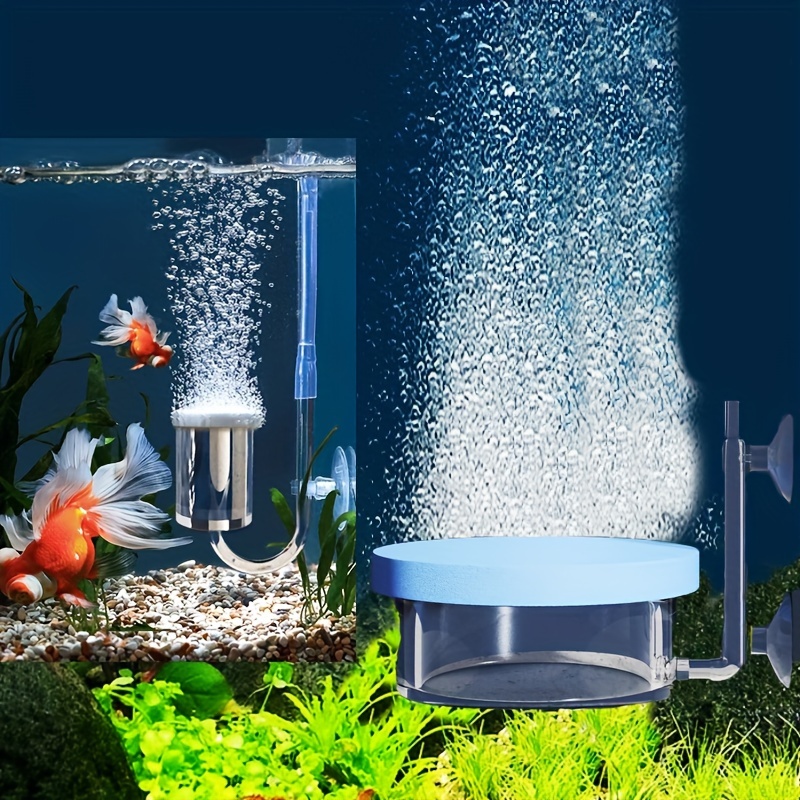 Air Stone Bubble Disc Oxygen Aerator for Pond Aquarium Fish Shrimp