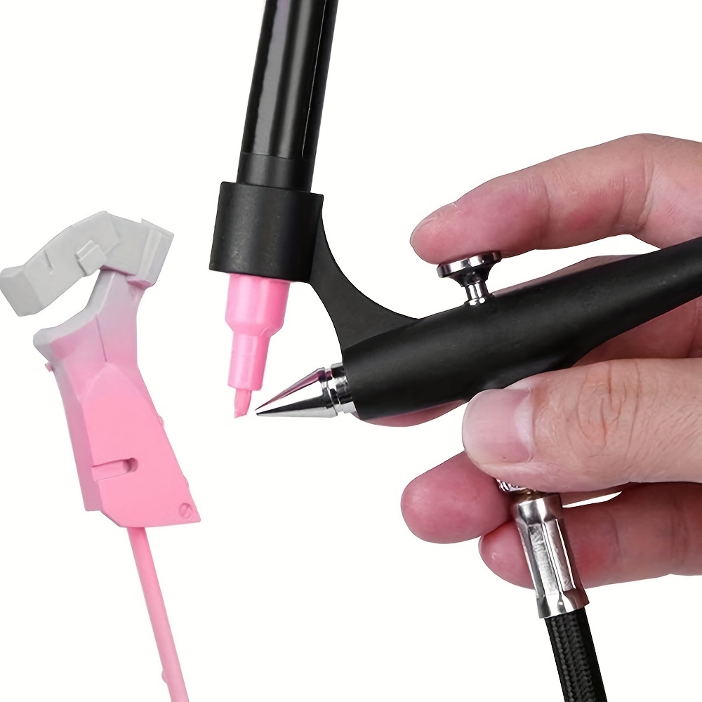 Portable Airbrush Spray Gun Kit Mark Pen With Compressor Set For