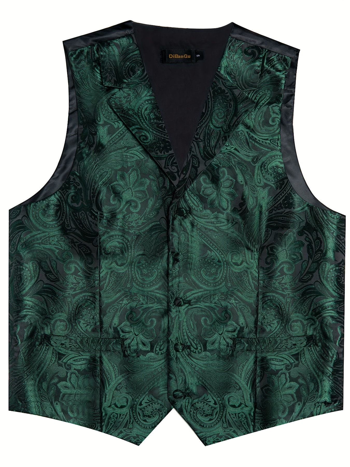 Green on sale wedding vest