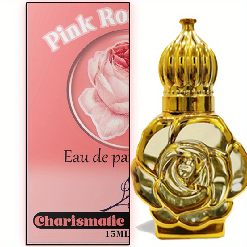 0.51oz Eau De Parfum For Women, Refreshing And Long Lasting Rose Fragrance  With Floral Notes, Perfume For Dating And Daily Life, A Perfect Gift For He