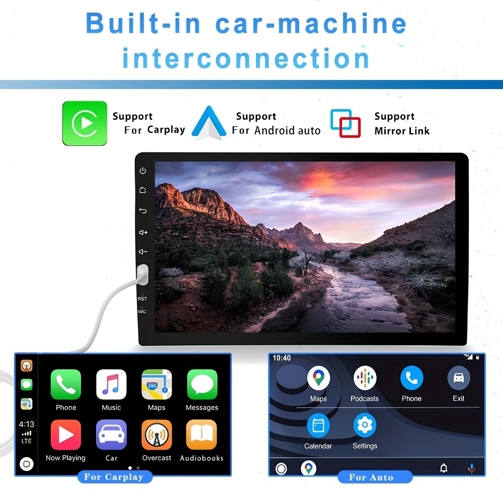 Touch Screen Stereo, Radio For Carplay Car Multimedia Player Fm