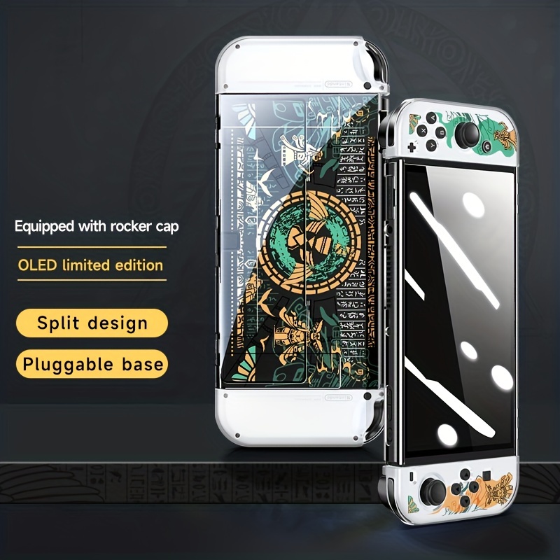 Switch Oled Protective Shell Handle Soft Shell - Temu