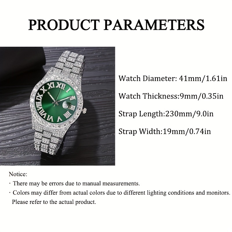 Bracelet / Men's Calendar Quartz Luminous Watch Bracelets - Temu