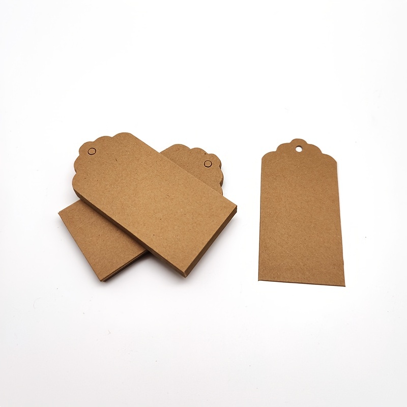 Kraft Paper Gift Tags Perfect For Gifting With Blank Tags - Temu