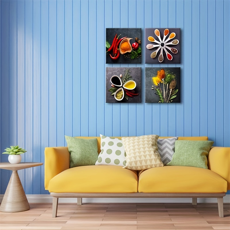 Vintage Spice And Spoon Canvas Wall Art Set - Perfect Kitchen Decor For  Your Home - Temu